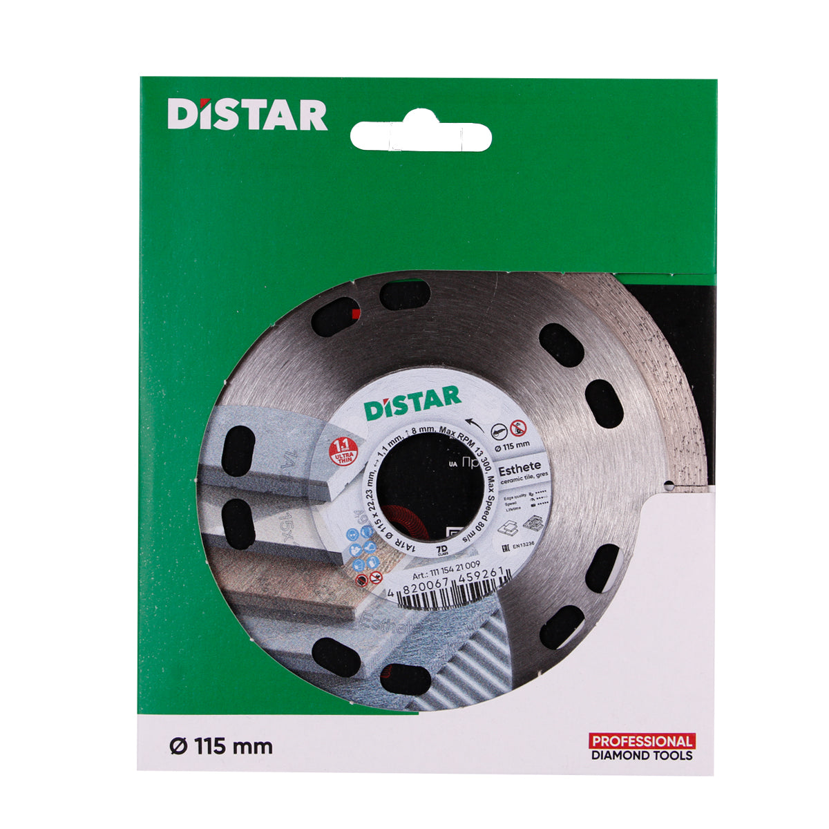 DISTAR Esthete 5" Ultra-Thin Dry Porcelain Diamond Blade application view