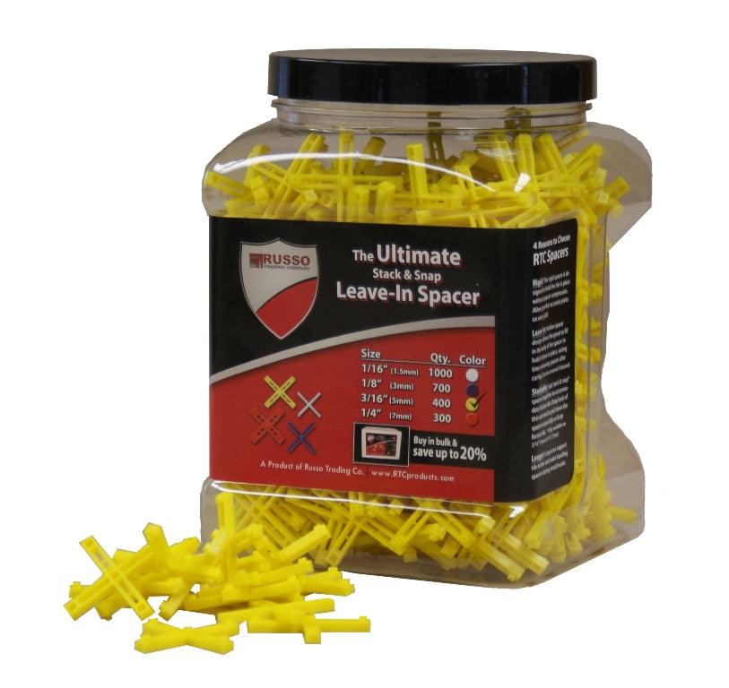 RTC Products Cross Leave-In Tile Spacer Jars