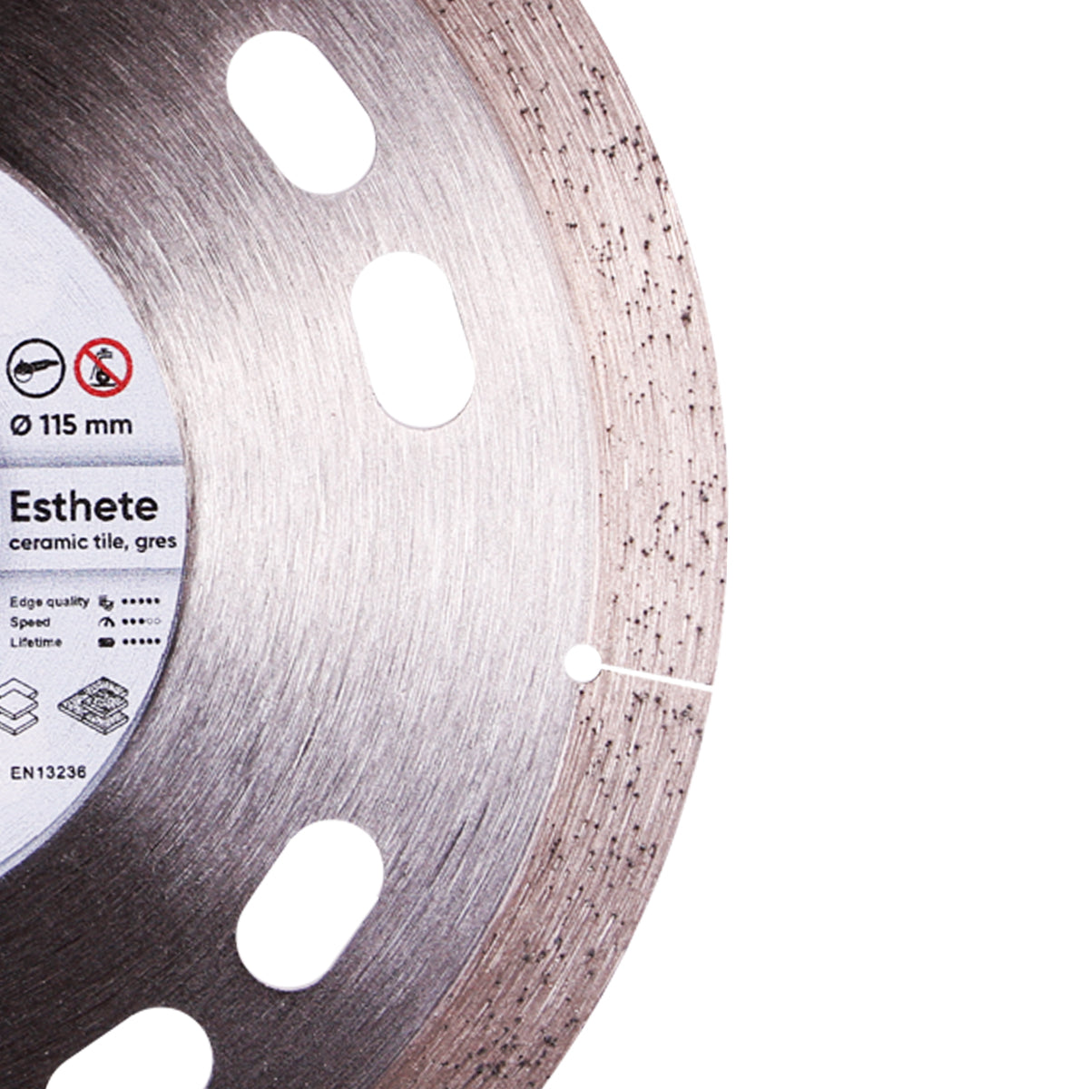 DISTAR Esthete 5" Ultra-Thin Dry Porcelain Diamond Blade for professional tile installation