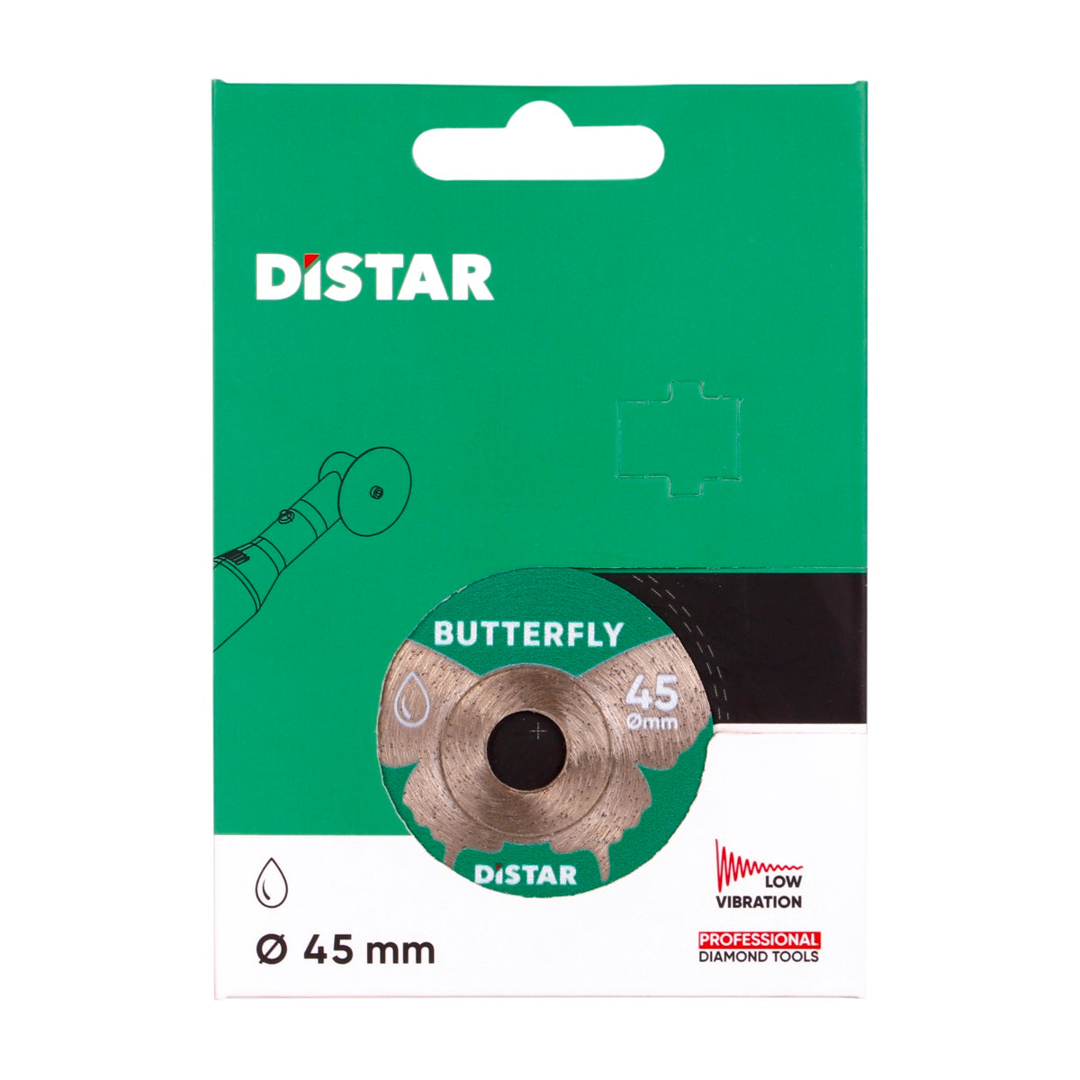 DISTAR Butterfly 45mm Diamond Blade - Precision Porcelain and Ceramic Cutting - product image 7