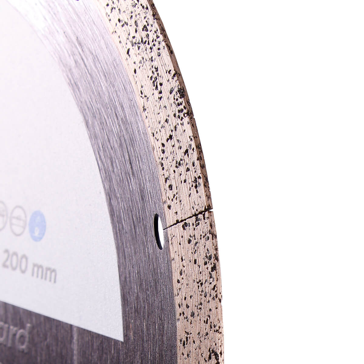 DISTAR Hard Ceramics Advanced 10" Porcelain Slab Diamond Blade detail view