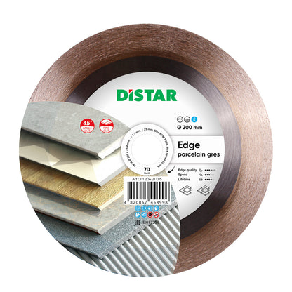 DISTAR Edge 250mm Wet 45° Miter Blade - 25.4mm Arbor
