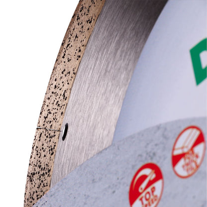 DISTAR Hard Ceramics Advanced 10" Porcelain Slab Diamond Blade application view