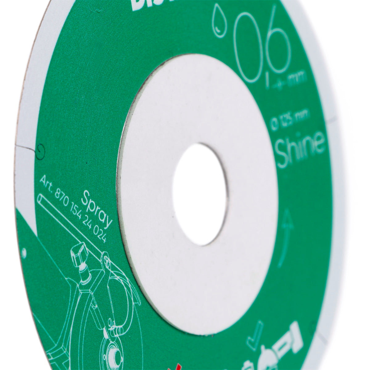 DISTAR Shine 5" Ultra-Thin Porcelain Diamond Blade - 0.6mm - product image 1