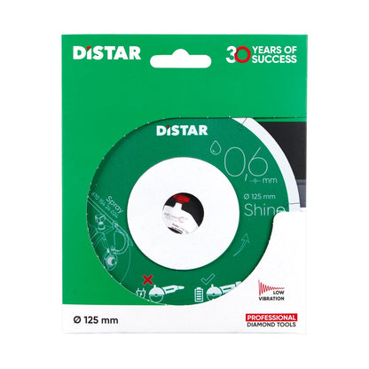 DISTAR Shine 5" Ultra-Thin Porcelain Diamond Blade - 0.6mm for professional tile installation