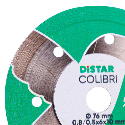 DISTAR Colibri 3" Detail-Cut Diamond Blade for Porcelain detail view
