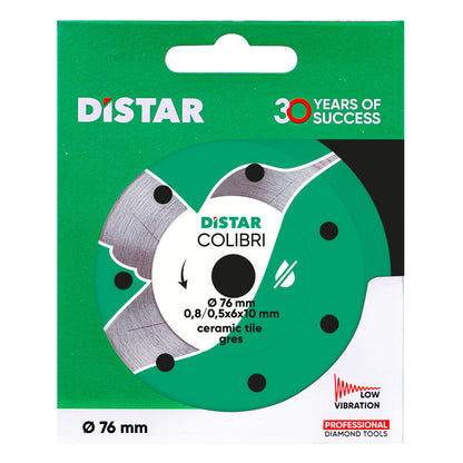 DISTAR Colibri 3" Detail-Cut Diamond Blade for Porcelain application view
