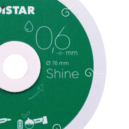 DISTAR Shine 5" Ultra-Thin Porcelain Diamond Blade - 0.6mm - product image 8