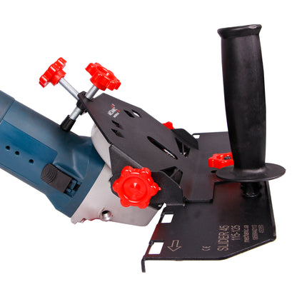 Mechanic SLIDER 2.0 4.5"-5" Adjustable 45° Miter Guide application view