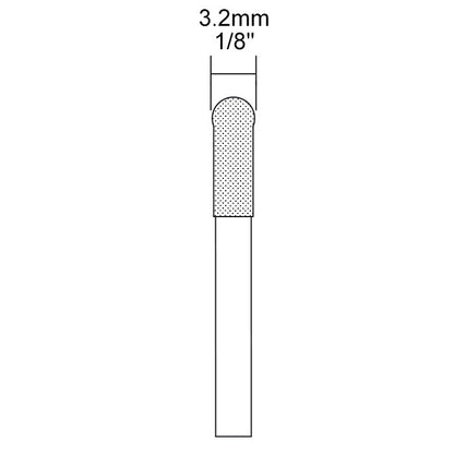 Proxxon 3.2mm Diamond Ball Bit for Glass, Tile & Stone - 28234 detail view