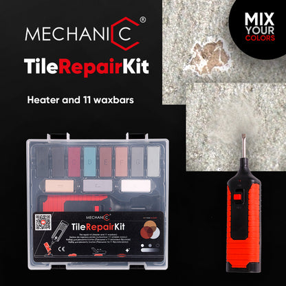 Mechanic TileRepairKit for Porcelain, Ceramic, Stone & Surfaces