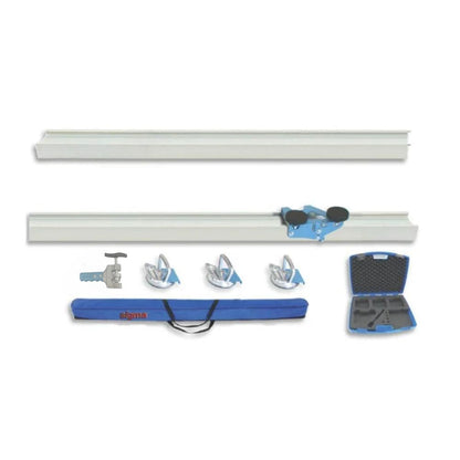 Kera-Cut scoring carriage with dual handles and stainless guide wheels