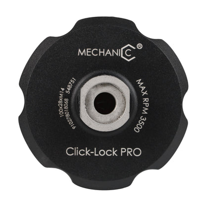 Mechanic Click-Lock PRO 4" Magnetic Polishing Pad Holder