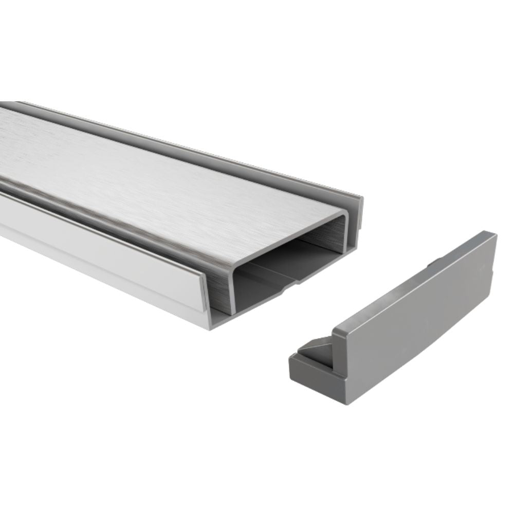 Gruen end caps make customizable sizing easy