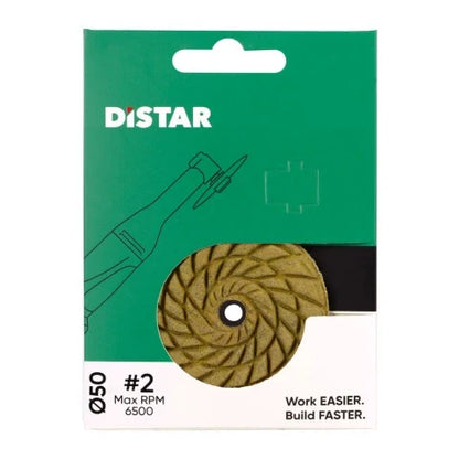 DISTAR CoolPAD 2" Dry Diamond Polishing Pads for Porcelain detail view