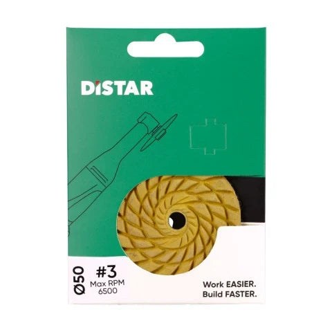 DISTAR CoolPAD 2" Dry Diamond Polishing Pads for Porcelain close-up