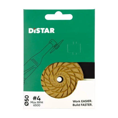 DISTAR CoolPAD 2" Dry Diamond Polishing Pads for Porcelain