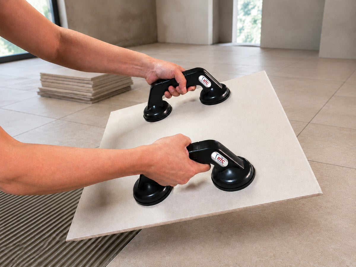 RTC Dual Pistol Grip One-Hand Suction Cup