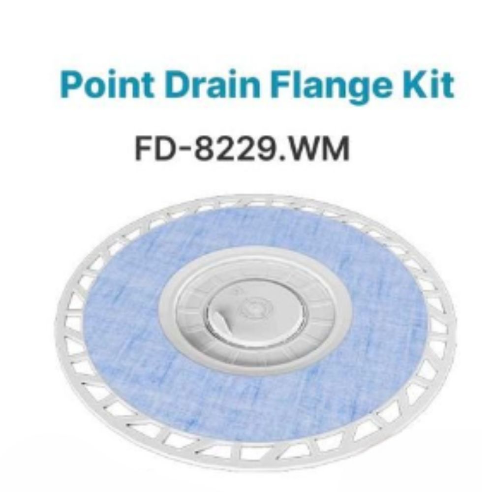Gruen Point Drain flange kit