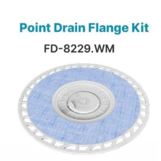 Gruen Point Drain flange kit