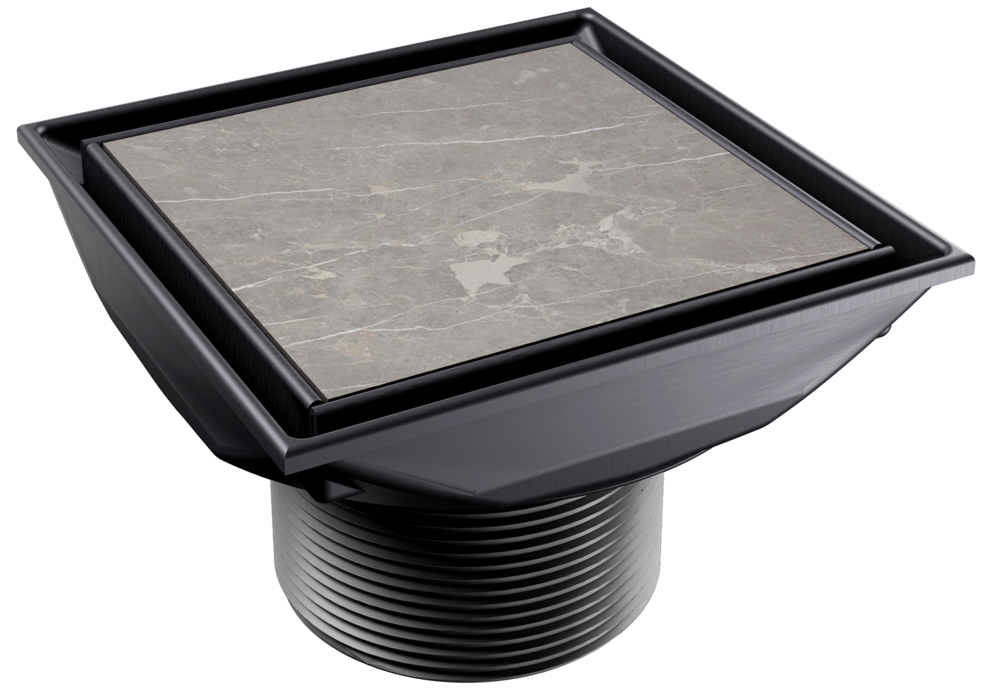 Gruen tile in point drain