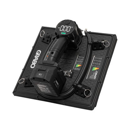 GRABO HIGH-FLOW cordless vacuum lifter with digital PSI display