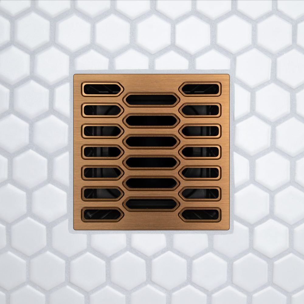 FloFX Hex 3D Drain Grates