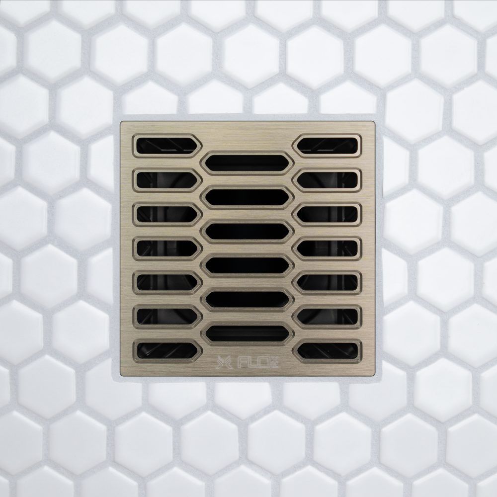 FloFX Hex 3D Drain Grates