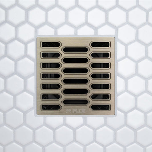 FloFX Hex 3D Drain Grates