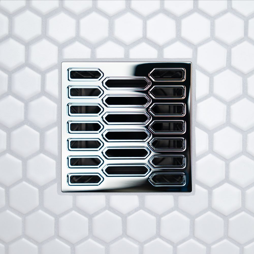 FloFX Hex 3D Drain Grates