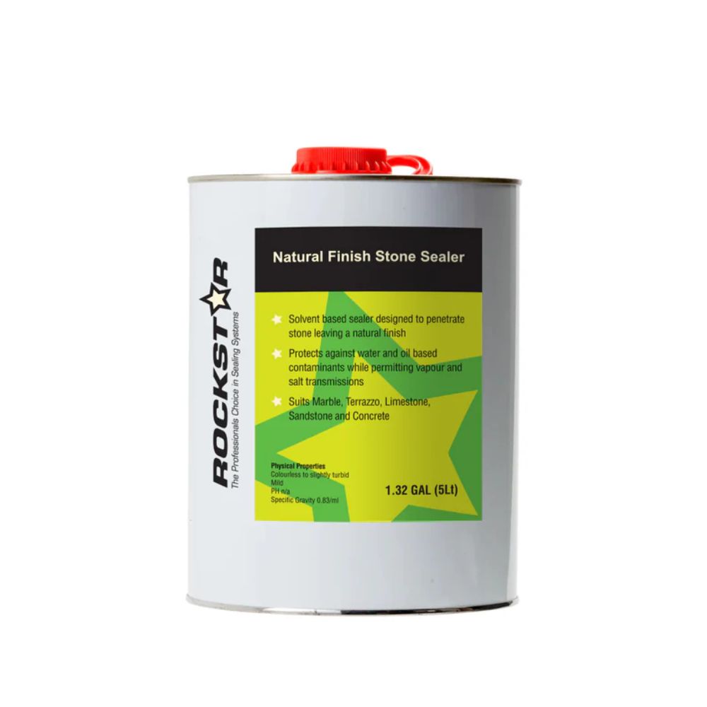 Rockstar Natural Finish Stone Sealer 5-Liter Container