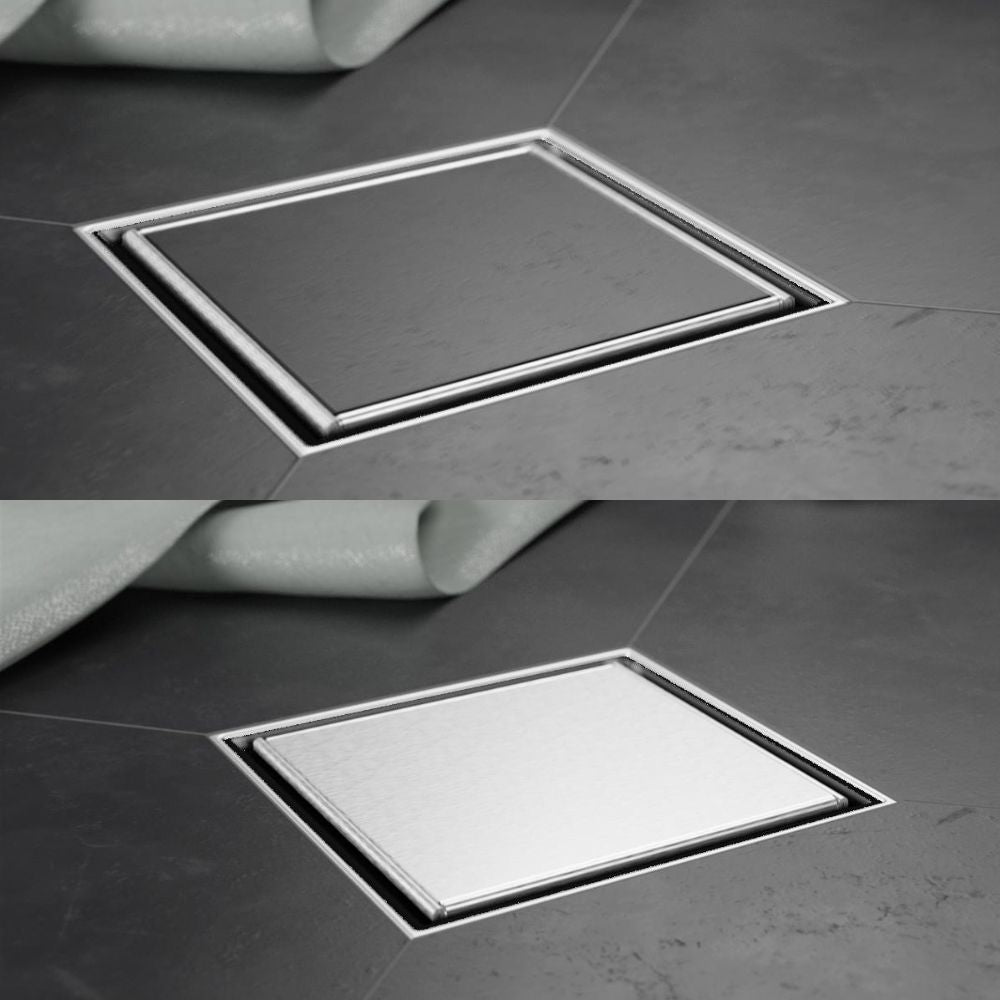 Gruen Natura brushed point drain