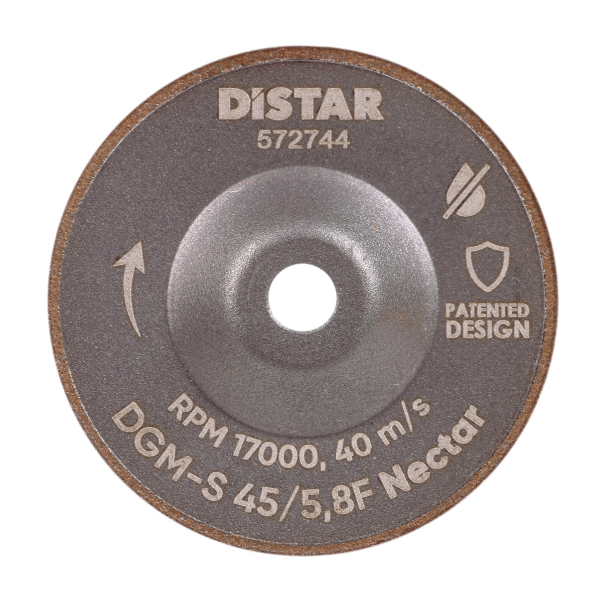 DISTAR Nectar 2" 100-Grit Diamond Grinding Cup for Porcelain dealer-ready product image