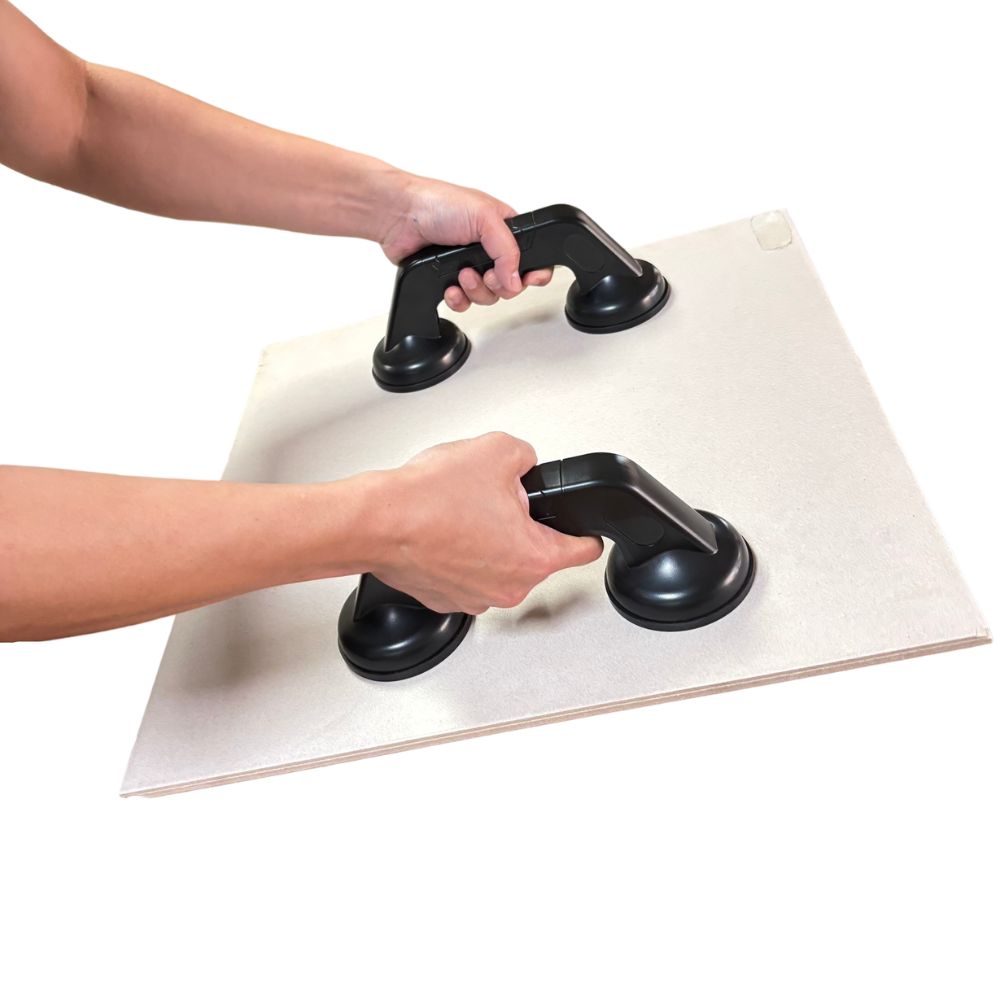 RTC Dual Suction Cup  can be used as a handle to carry heavy tile