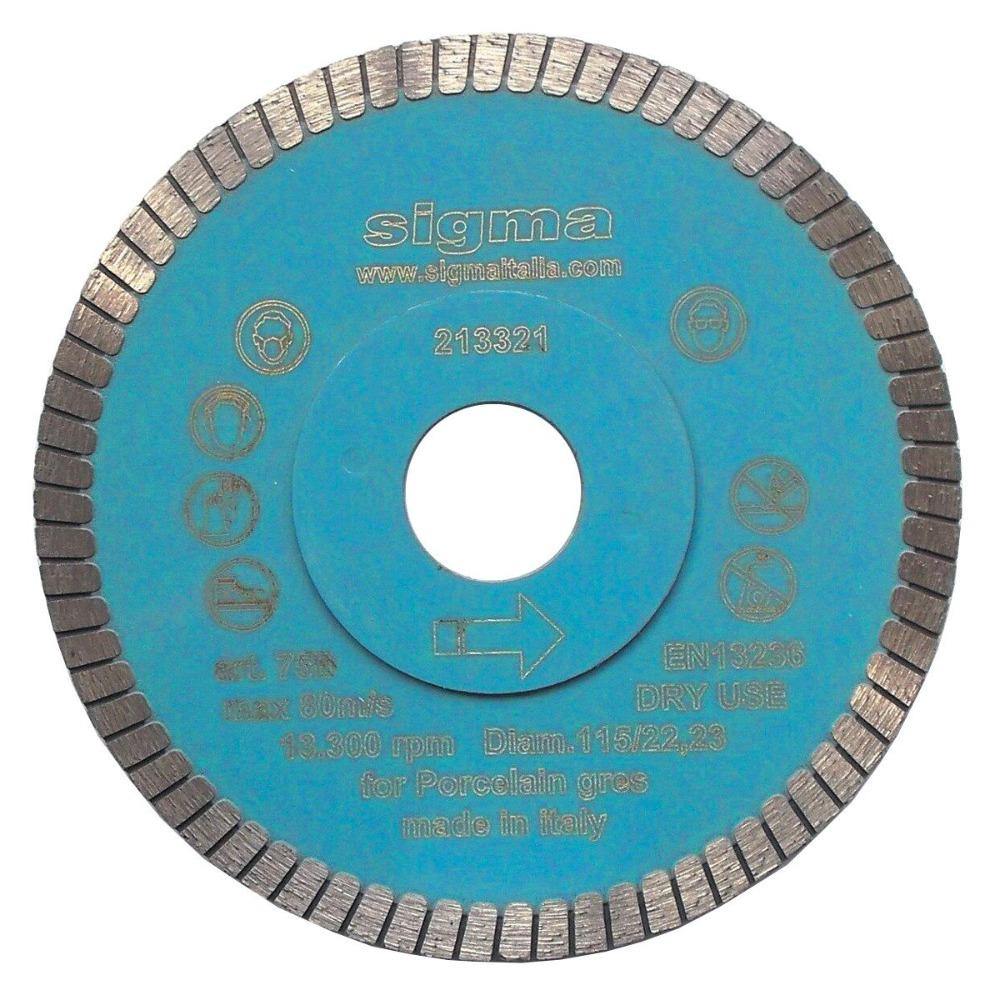 Sigma turbo rim blade 75B for tile cutting