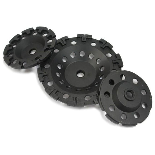 Russo T Segment Cup wheels available in 4.5' and 7" 