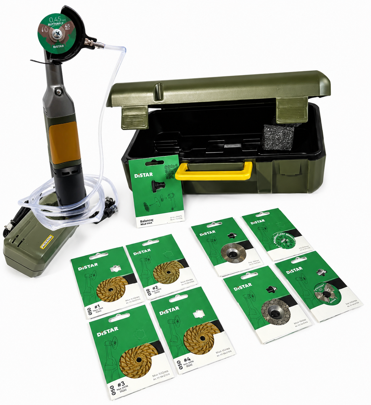 DISTAR Niche Kit with Proxxon LWB/A - 2" Cut, Grind and Polish System - product image 1