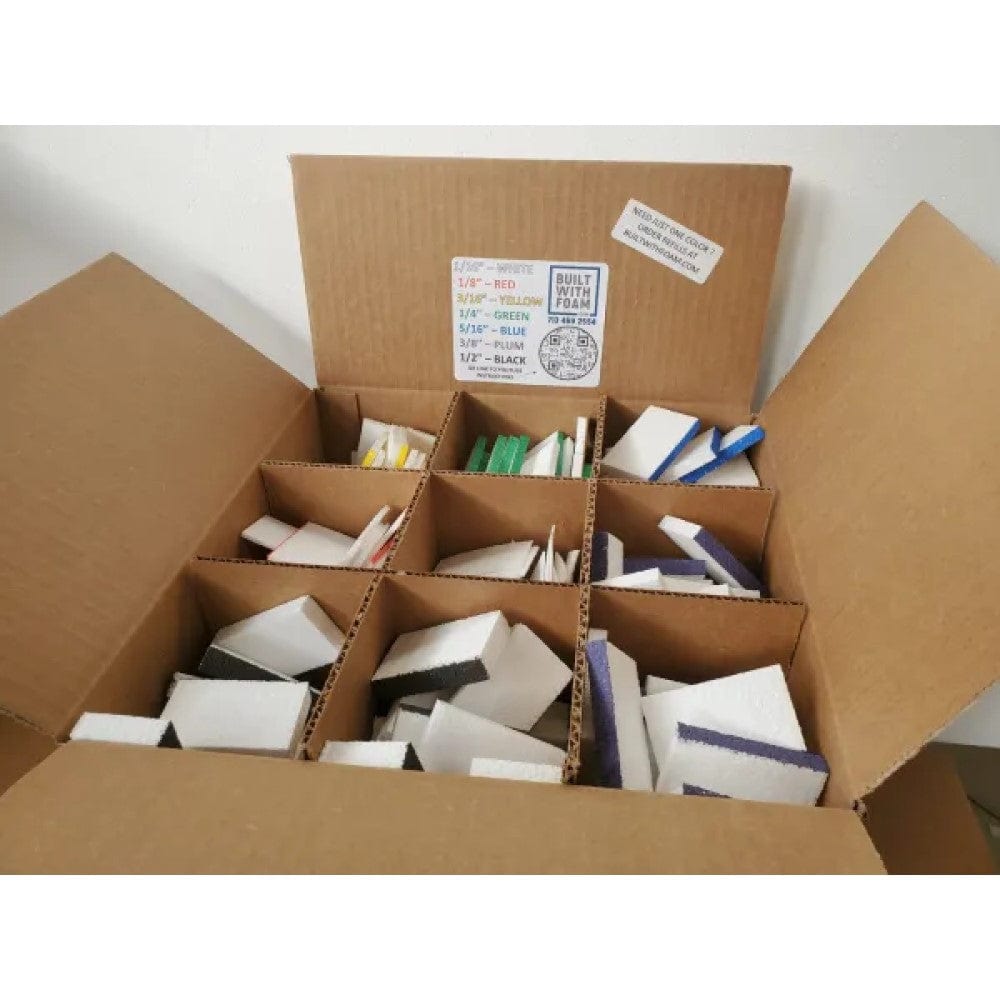 Built With Foam Wall Shim Kit | Color-Coded Wall Leveling Shims – RTC ...