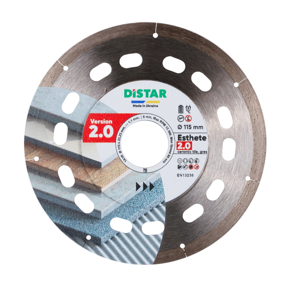 DISTAR Esthete 2.0 4.5" Ultra-Thin Dry Porcelain Blade