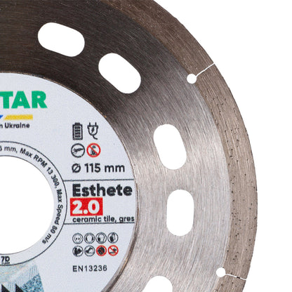DISTAR Esthete 2.0 Diamond Blade 4.5"-5" - Ultra-Thin Precision Tile Cutting Disc for - product image 2