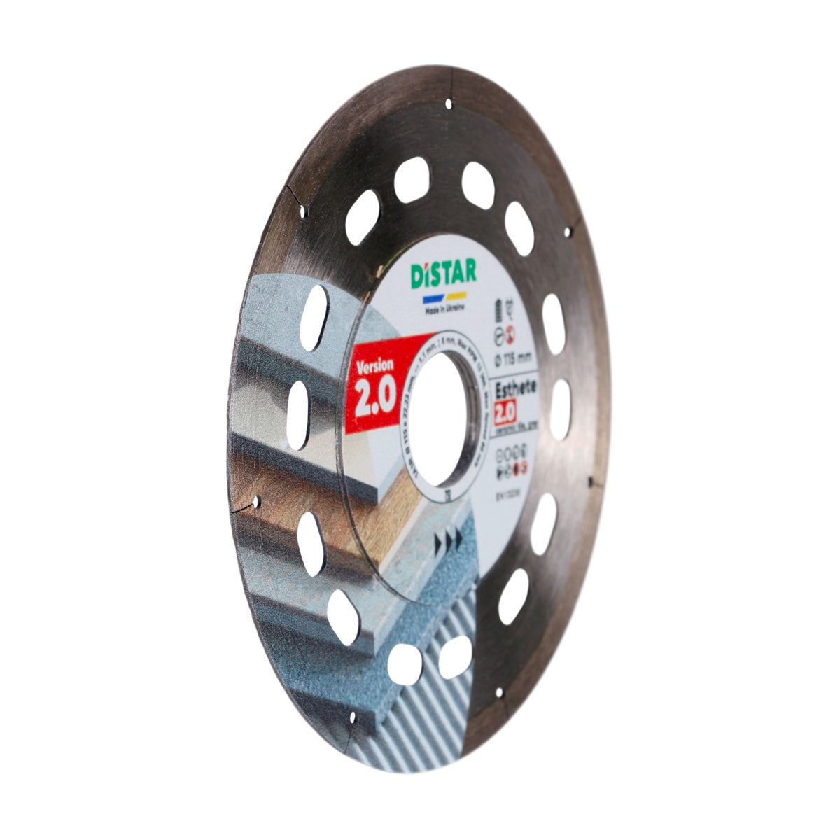 DISTAR Esthete 2.0 4.5" Ultra-Thin Dry Porcelain Blade for professional tile installation