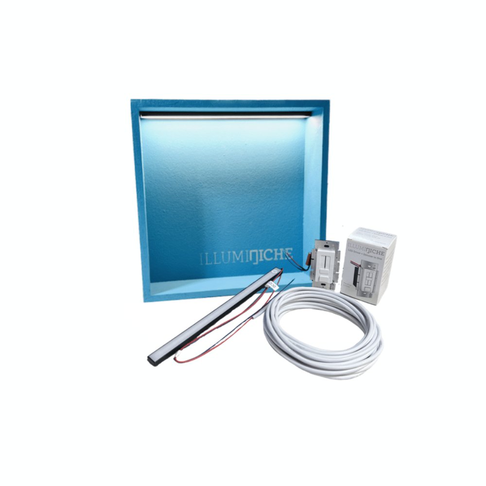 13 inch x 13 inch Illuminiche Illuminated LED Niche with switch