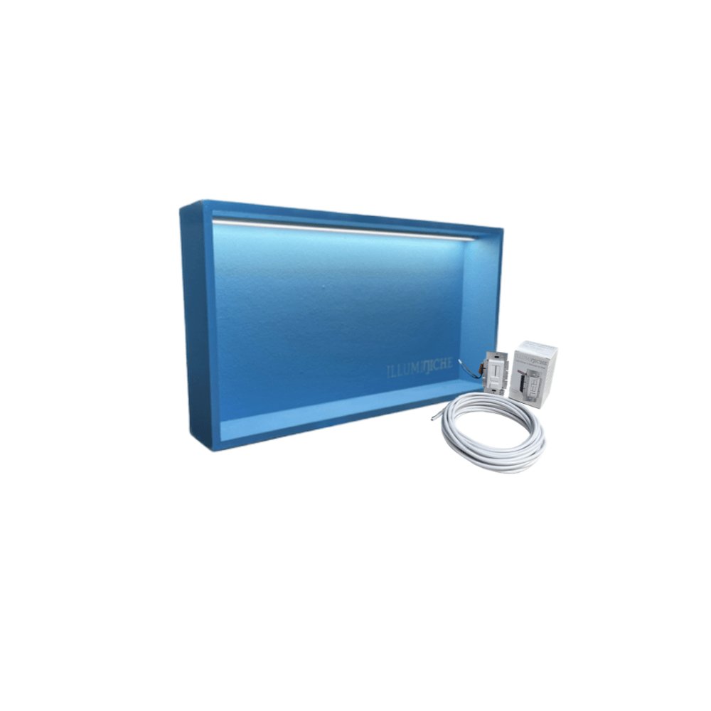25 inch x 13 inch Illuminiche Illuminated LED Niche with switch