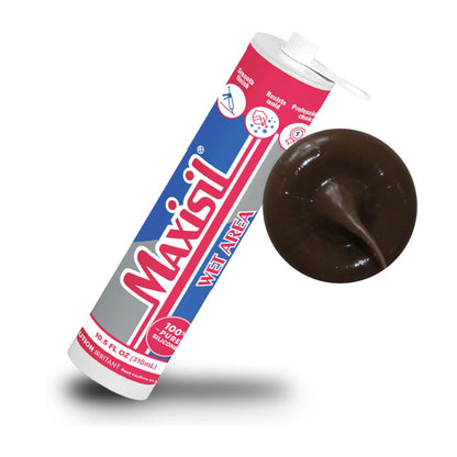 Maxisil Wet Area Sealant - Brown