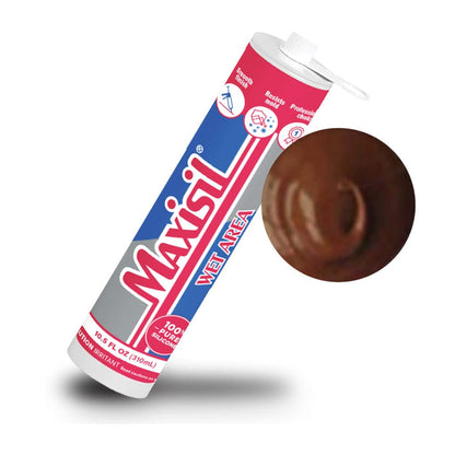 Maxisil Wet Area Sealant - Deep Terracotta