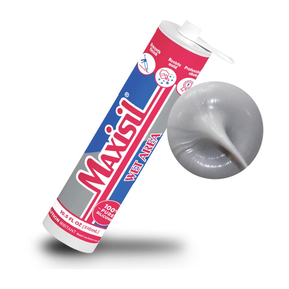 Maxisil Wet Area Sealant - Flash Grey