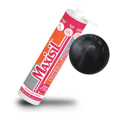 Maxisil Natural Stone Sealant - Matte Black