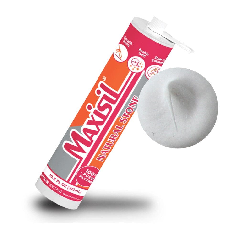 Maxisil Natural Stone Sealant - White