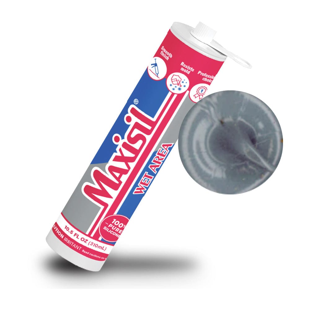 Maxisil Wet Area Sealant - Pewter