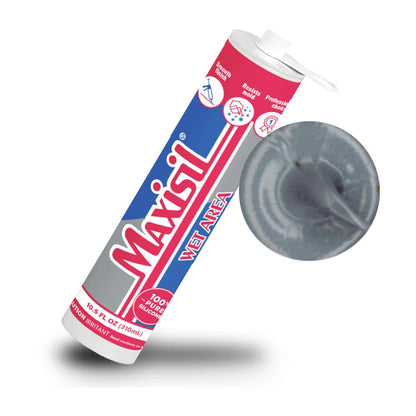 Maxisil Wet Area Sealant - Pewter